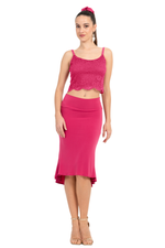 Load image into Gallery viewer, Guipure Lace Tango Crop Top
