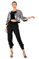 Load image into Gallery viewer, Sequin Cropped Bolero Jacket (S,M)