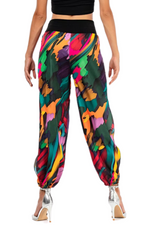 Load image into Gallery viewer, Colorful Satin Tango Gathered Tango Pants
