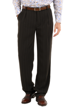 Load image into Gallery viewer, Striped Tango Pants With Front And Back Pleat
