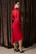 Load image into Gallery viewer, Elodie Fishtail Tango Dress
