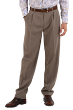 Load image into Gallery viewer, Taupe Tango Pants With Two Pleats
