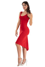 Load image into Gallery viewer, Fishtail Tango Dress With Twisted Back ❤️