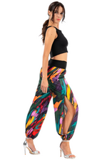 Load image into Gallery viewer, Colorful Satin Tango Gathered Tango Pants
