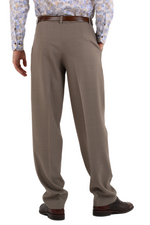 Load image into Gallery viewer, Taupe Tango Pants With Two Pleats
