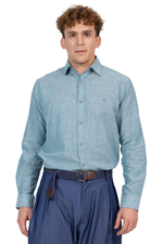 Load image into Gallery viewer, Monochrome Men's Linen Shirt