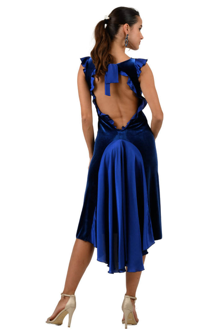 The Festival Dress With Open Back | Milonga Clothes conDiva The Festival Dress With Open Back | Milonga Clothes conDiva