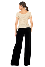 Load image into Gallery viewer, Metallic Thread  Knit Top (M,L) (Gold,Silver)