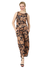 Load image into Gallery viewer, Abstract Floral Cropped Barrel Pants