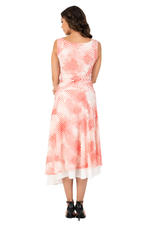 Load image into Gallery viewer, Abstract Polka Dot Two-layer Georgette Skirt