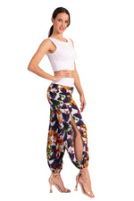 Load image into Gallery viewer, Abstract Print Gathered Tango Pants