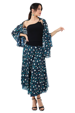 Load image into Gallery viewer, Abstract Animal Print Satin Scarf