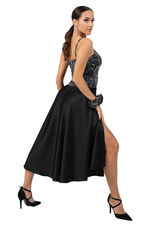 Load image into Gallery viewer, Abstract Vines Print Flowy Dress
