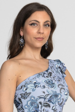 Load image into Gallery viewer, Animal Print Handmade Tango Earrings