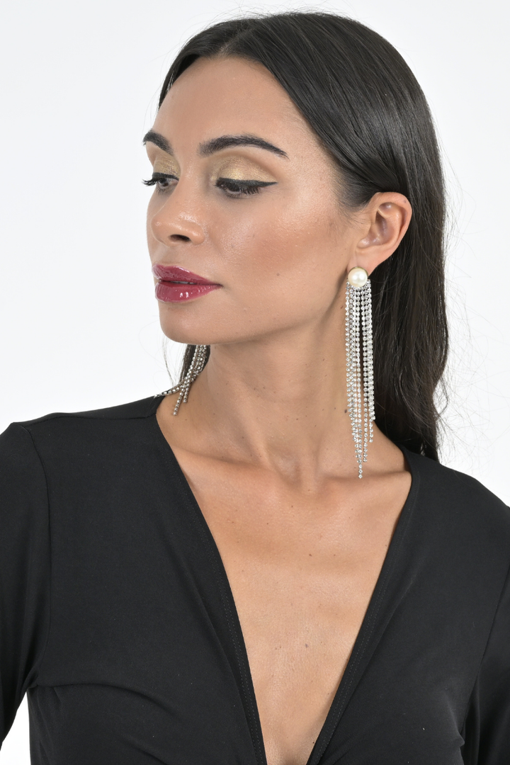 Aria Pearl Tango Earrings