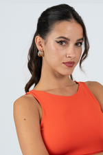 Load image into Gallery viewer, Artemis Gold-Silver Half Hoop Tango Earrings