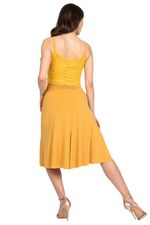 Load image into Gallery viewer, Asymmetric Tango Skirt With Front Panel
