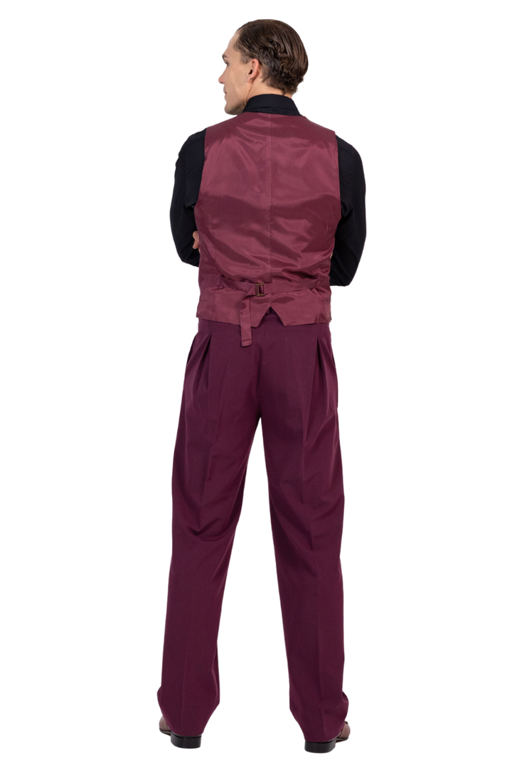 Asymmetrical Men's Tango Vest