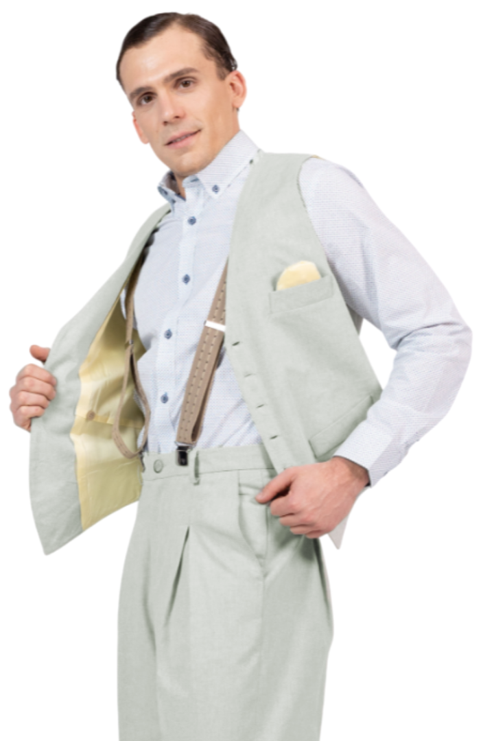 Pastel Cotton Men’s Tango Vest