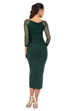 Load image into Gallery viewer, Blouse With Dotted Tulle Sleeves
