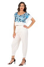 Load image into Gallery viewer, Botanic Breeze Boxy Crop Top