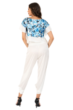 Load image into Gallery viewer, Botanic Breeze Boxy Crop Top