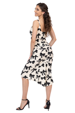 Load image into Gallery viewer, Bows Print Fishtail Tango Skirt