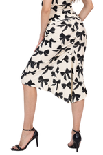 Load image into Gallery viewer, Bows Print Fishtail Tango Skirt