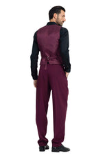 Load image into Gallery viewer, Burgundy Men&#39;s Tango Vest
