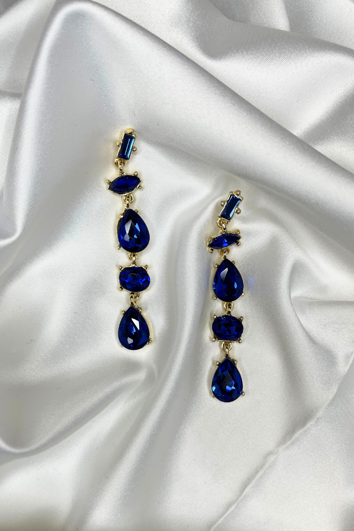 Calliope Navy Blue Tango Earrings