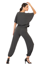 Load image into Gallery viewer, Cape Sleeve Dance Top