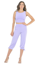 Load image into Gallery viewer, Capri Pants With Adjustable Cuffs
