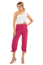 Load image into Gallery viewer, Capri Pants With Adjustable Cuffs
