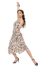 Load image into Gallery viewer, Cottage Garden Print Open Back Tango Dress