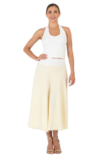 Load image into Gallery viewer, Pastel Crepe Dance Skirt With Two Slits