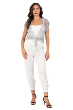 Load image into Gallery viewer, Crochet Front Tie Vest