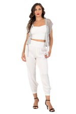Load image into Gallery viewer, Crochet Front Tie Vest