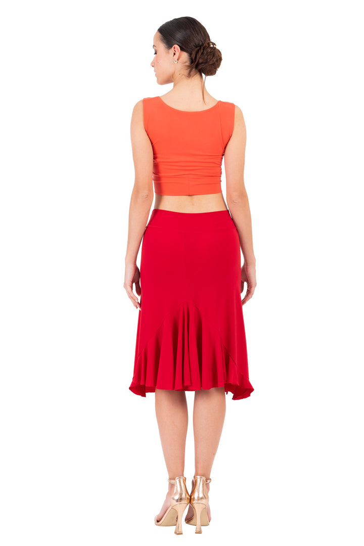 Crop Top with Center Gathering