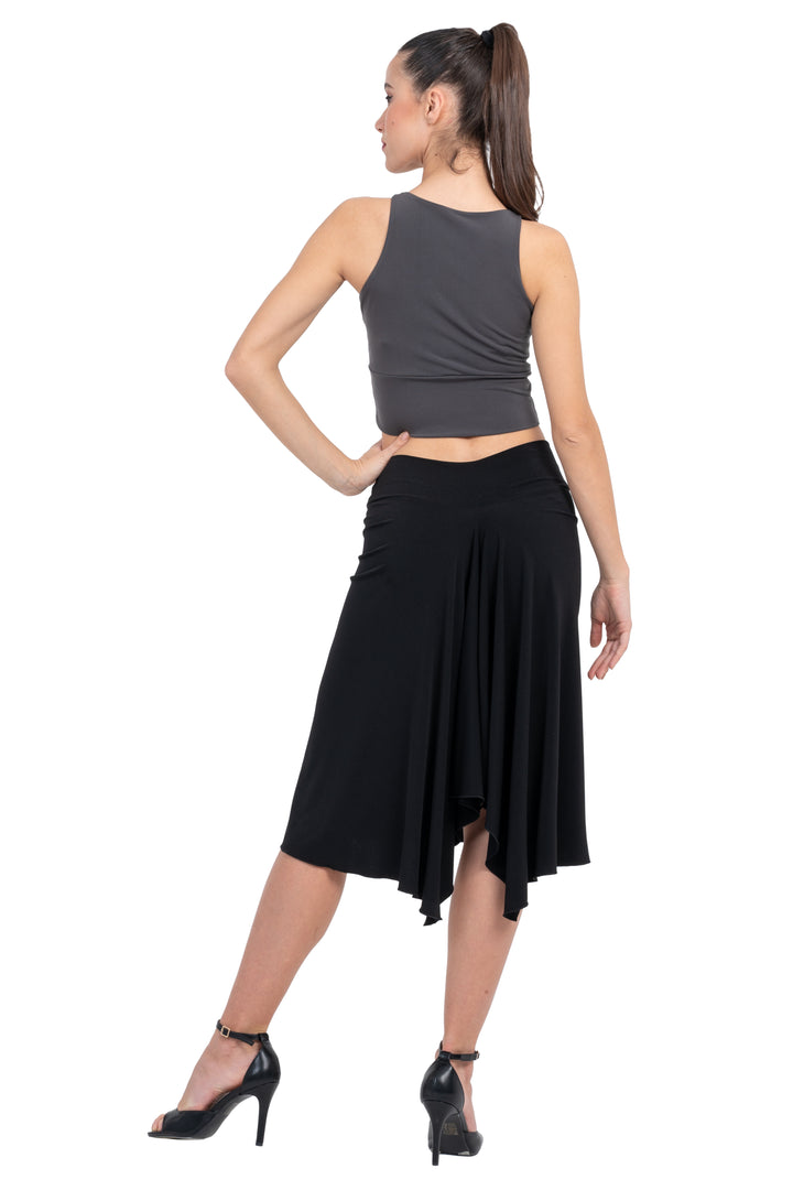 Dance Skirt With Back Movement