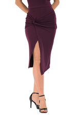 Load image into Gallery viewer, Dance Pencil Skirt With Twist Detail