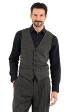 Load image into Gallery viewer, Dark Gray Men&#39;s Tango Vest
