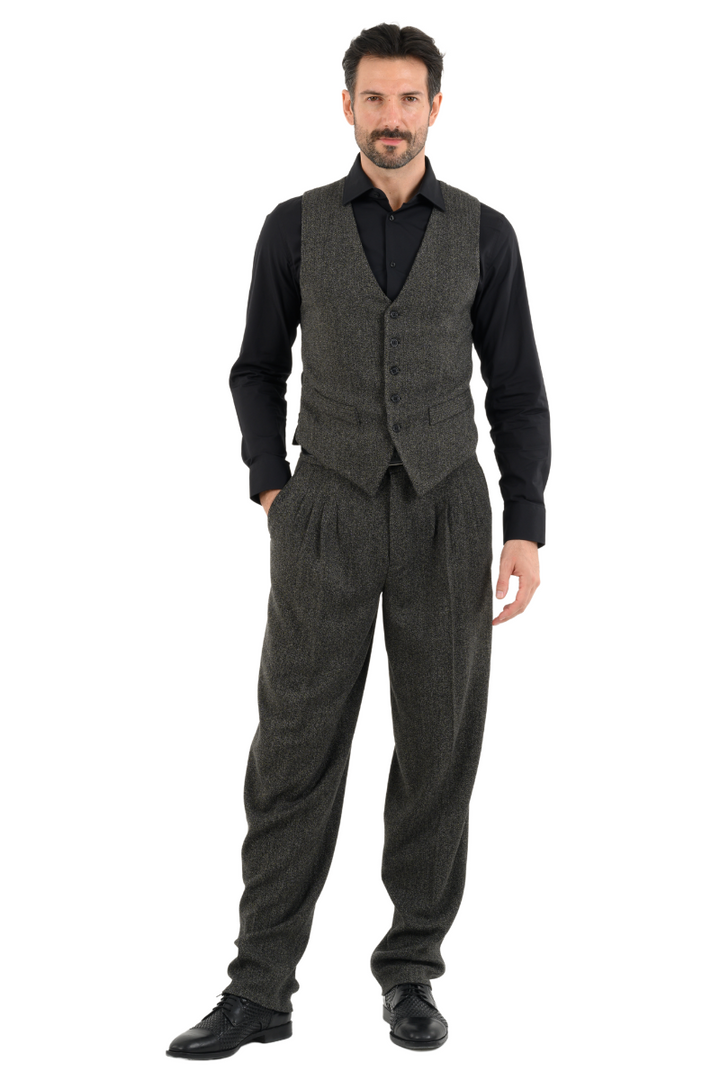 Dark Gray Men's Tango Vest