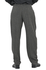 Load image into Gallery viewer, Dark Grey Men&#39;s Tango Pants With Four Pleats
