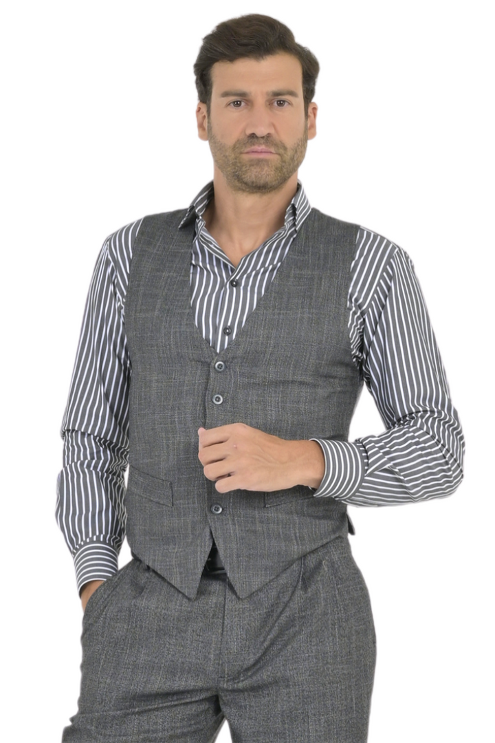 Dark Grey Men's Tango Vest