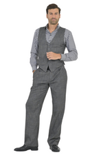 Load image into Gallery viewer, Dark Grey Men&#39;s Tango Vest
