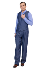 Load image into Gallery viewer, Denim-Like Tango Pants With Front And Back Pleat