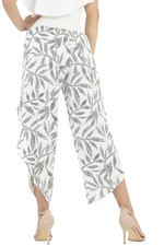 Load image into Gallery viewer, Dotted Leaf Print Wrap Tango Pants
