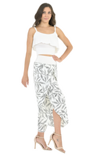 Load image into Gallery viewer, Dotted Leaf Print Wrap Tango Pants
