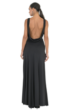 Load image into Gallery viewer, Draped Open Back Maxi Dress
