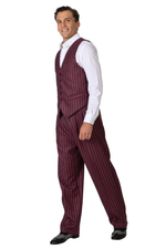 Load image into Gallery viewer, Eggplant Striped Men&#39;s Tango Vest
